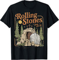The Stone was Rolled Away He Alive Retro Christian Easter T-Shirt