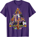 Poodle Tree Christmas Holiday