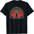 Windsurfer Retro Sunset 80s Style