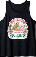 This Girl Loves Surfing Woman Surfer Merch
