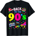 Back to 90's 1990s Vintage Retro Nineties Costume Party Gift T-Shirt