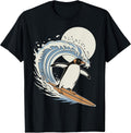 Beach Ocean Summer Penguin Surfer