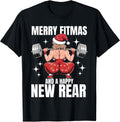 Merry Fitmas Happy New Year Workout Gym Merch