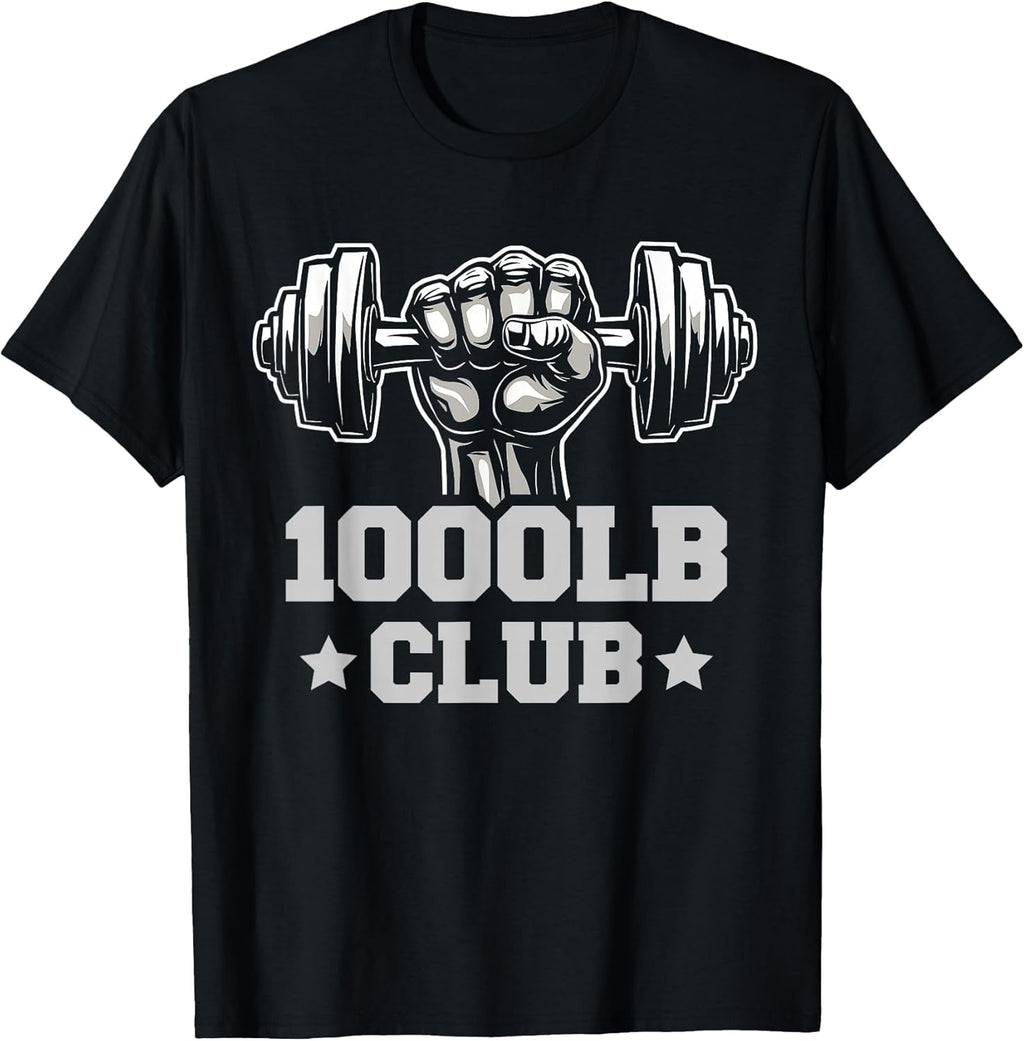 1000 Pound Club Powerlifting Graphics
