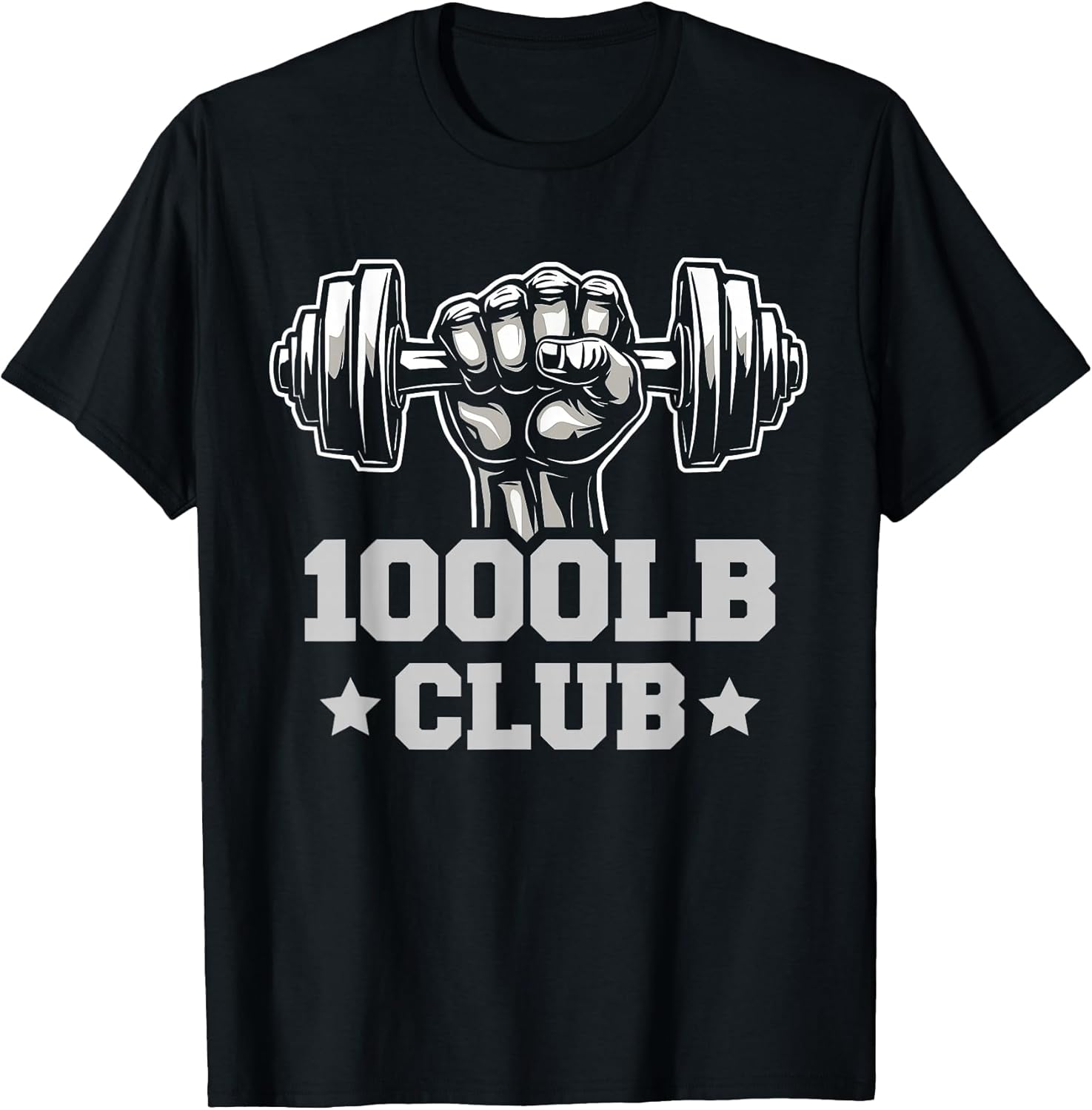 1000 Pound Club Powerlifting Graphics