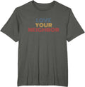Love Your Neighbor Retro Faith Message