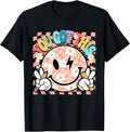 You Got This Groovy Smile Face Motivational Test Day Teacher T-Shirt