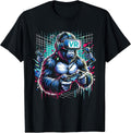 VR Gaming Gorilla - Gorilla Video Gamer Tees