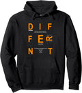 Orange Different Orange Graphic Pullover Hoodie