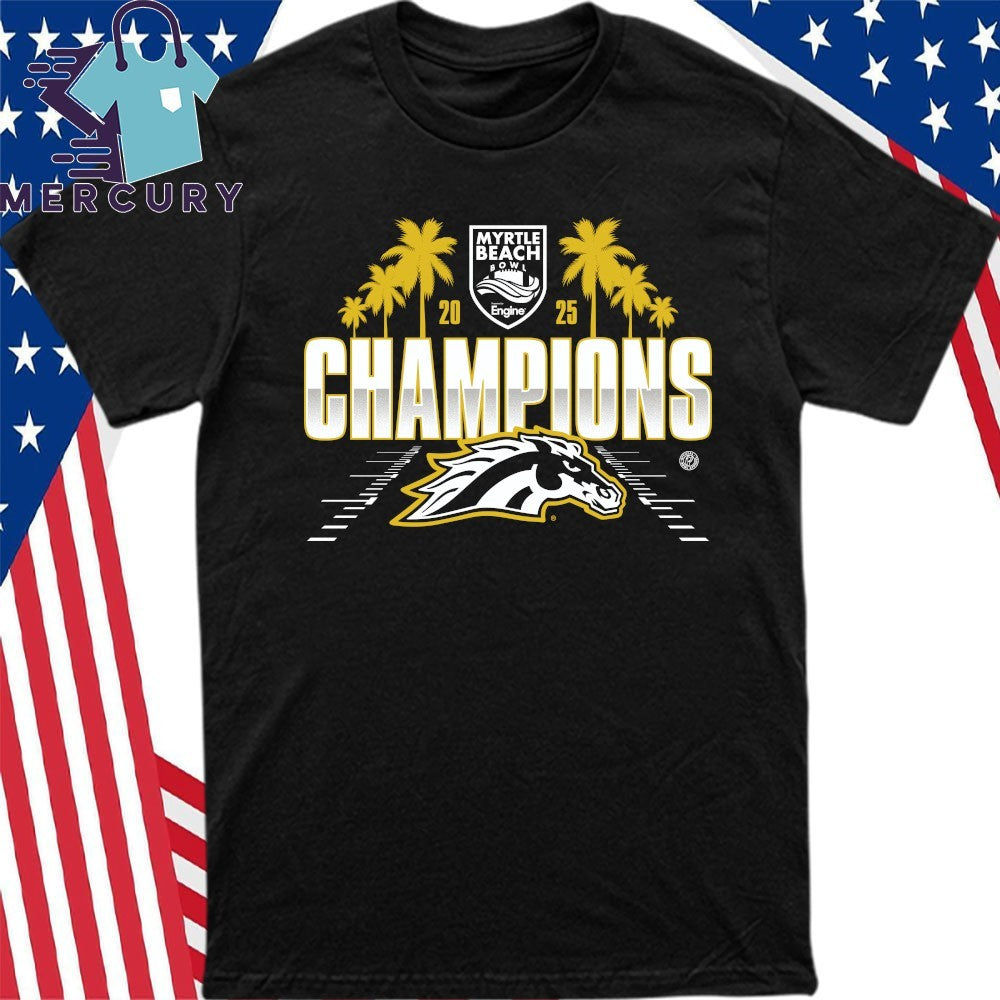Western Michigan Broncos 2025 Myrtle Beach Bowl Champions Shirt