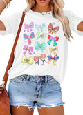 Magical Shirt Women Magic Kingdom Princess Shirts Oversized Cute Ribbons and Bows Shirt Family Holiday Vacation Tee Tops