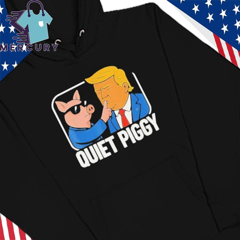 Lucas Sanders Quiet Piggy Trump Shirt