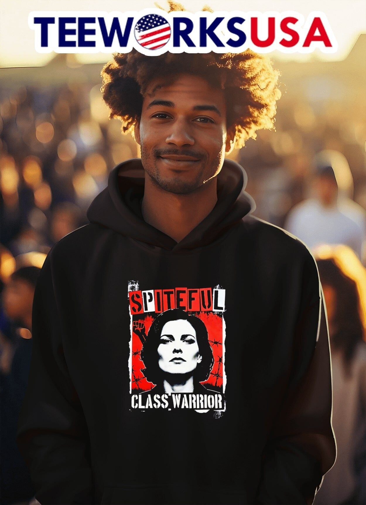 Spiteful Class Warrior Woman Shirt
