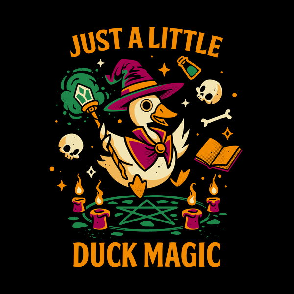 A Little Duck Magic Dark Wizard