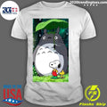 A Rainy Day with Friends Totoro, Snoopy and Woodstock Shirt
