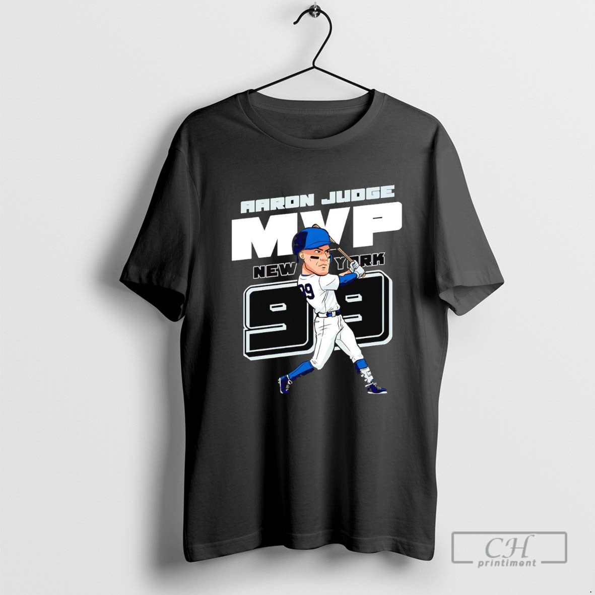 Aaron Judge Mvp Caricature New York Yankees