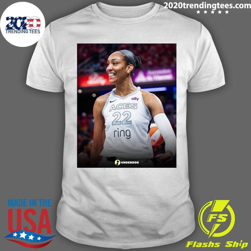 A’ja Wilson of WNBA Las Vegas Aces Shirt