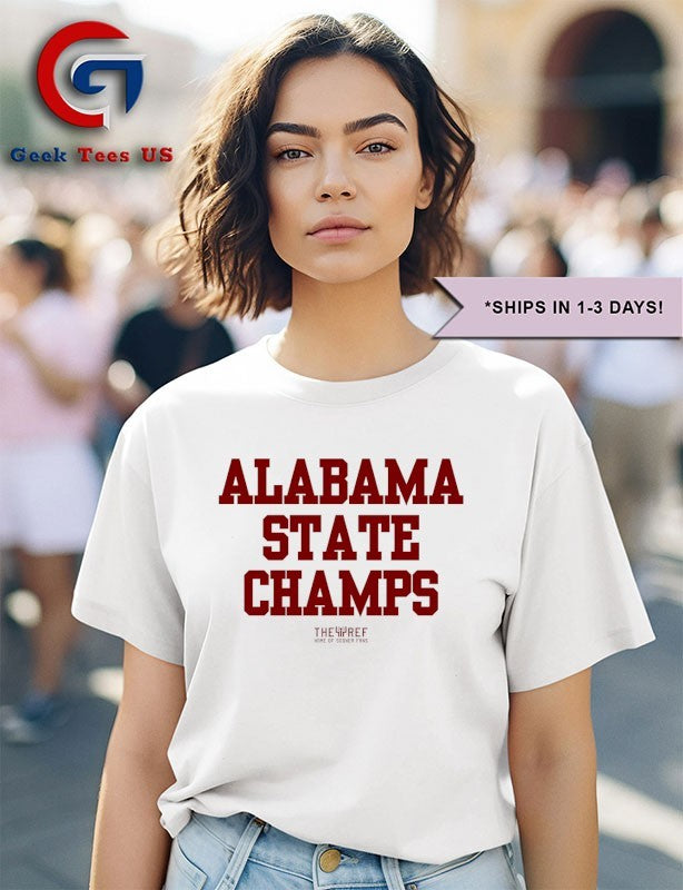 Alabama State Champs shirt