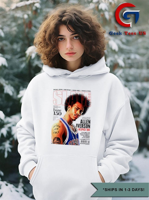 Allen Iverson Philadelphia 76ers NBA Slam shirt
