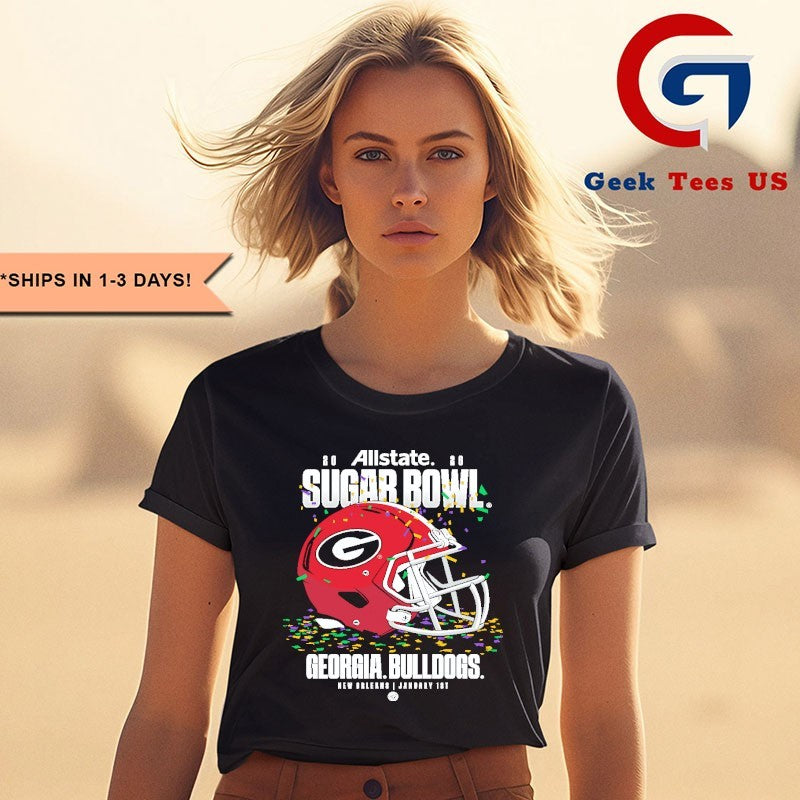 Allstate Sugar Bowl Georgia Bulldogs 2026 logo T-shirt
