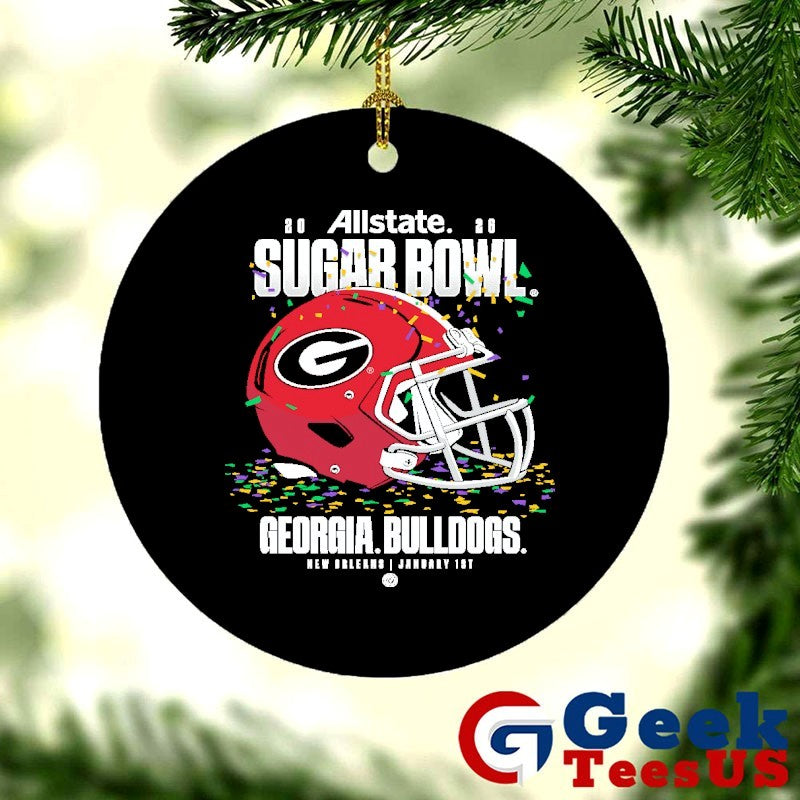 Allstate Sugar Bowl Georgia Bulldogs 2026 logo T-shirt