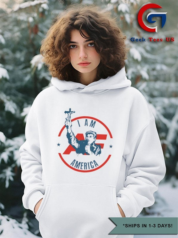 America First Crucifix shirt