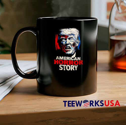 American Horror Story Donald Trump Zombie Portrait T-Shirt