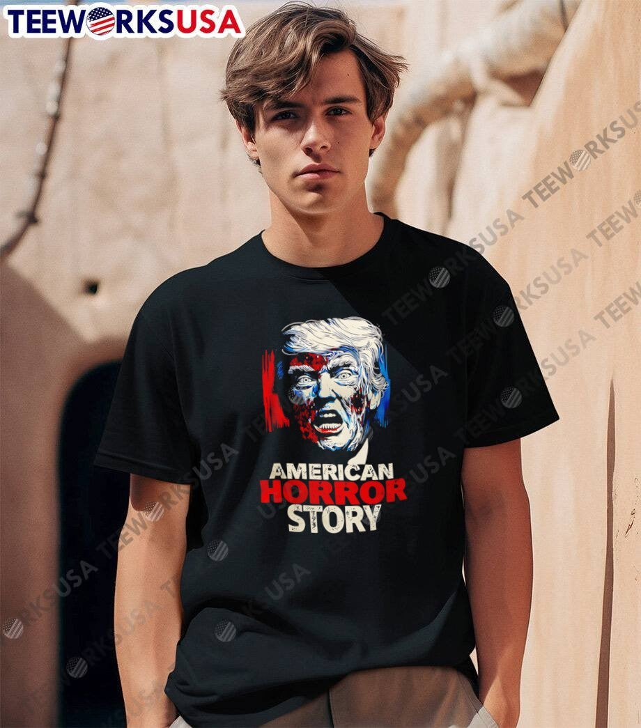 American Horror Story Donald Trump Zombie Portrait T-Shirt