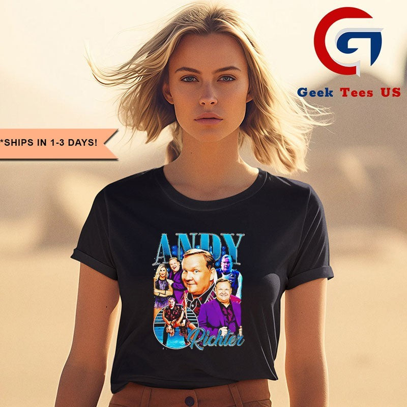 Andy Richter and Emma Slater dancing with the stars graphic shirt