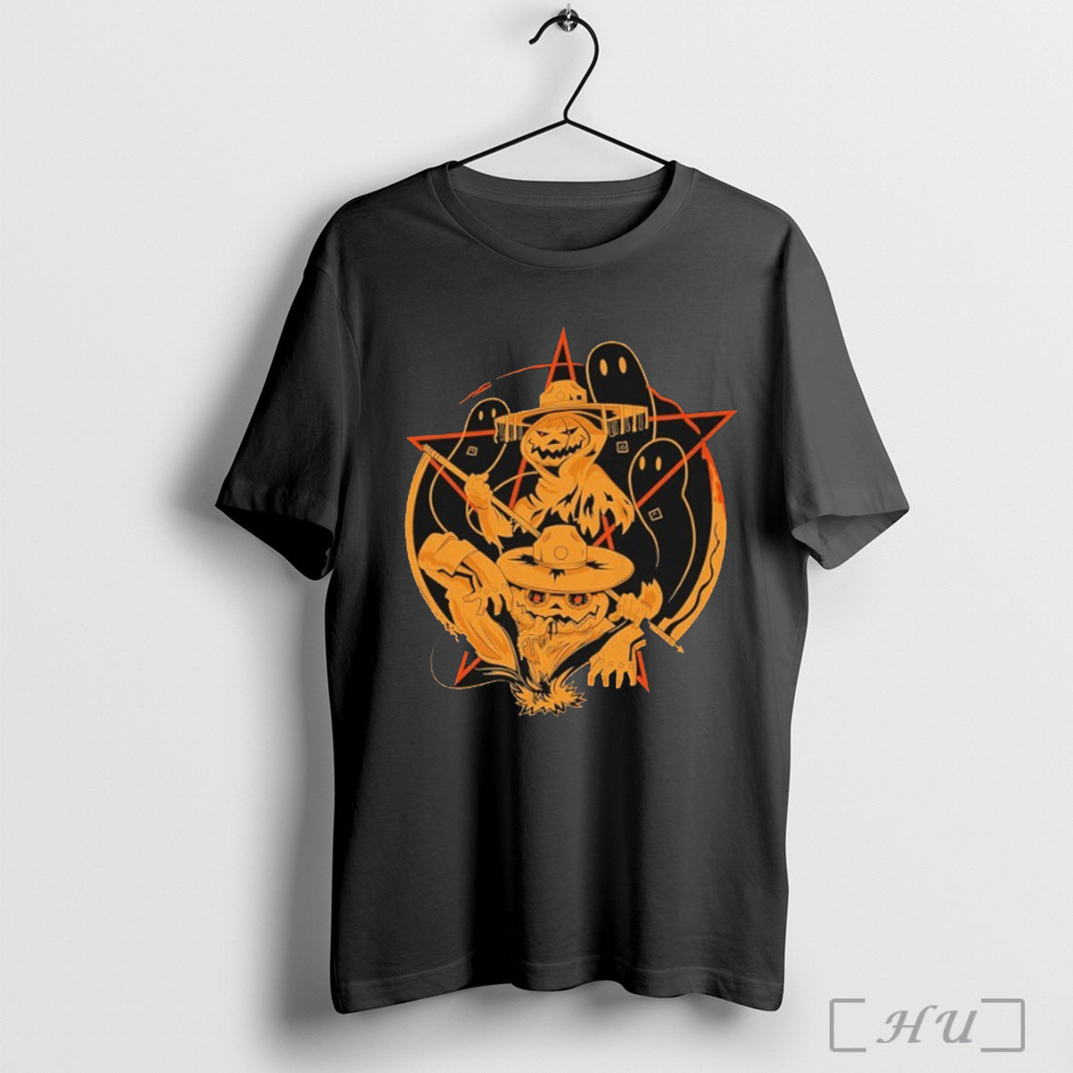 Angry Cops Sergeant Jack O Lantern T Shirt