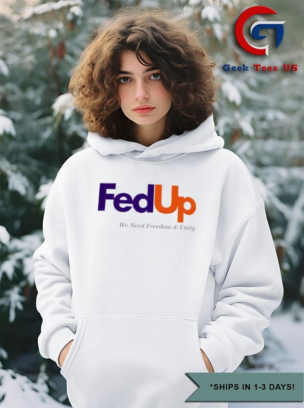 Anne Hathaway FedUp We Need Freedom and Unity shirt