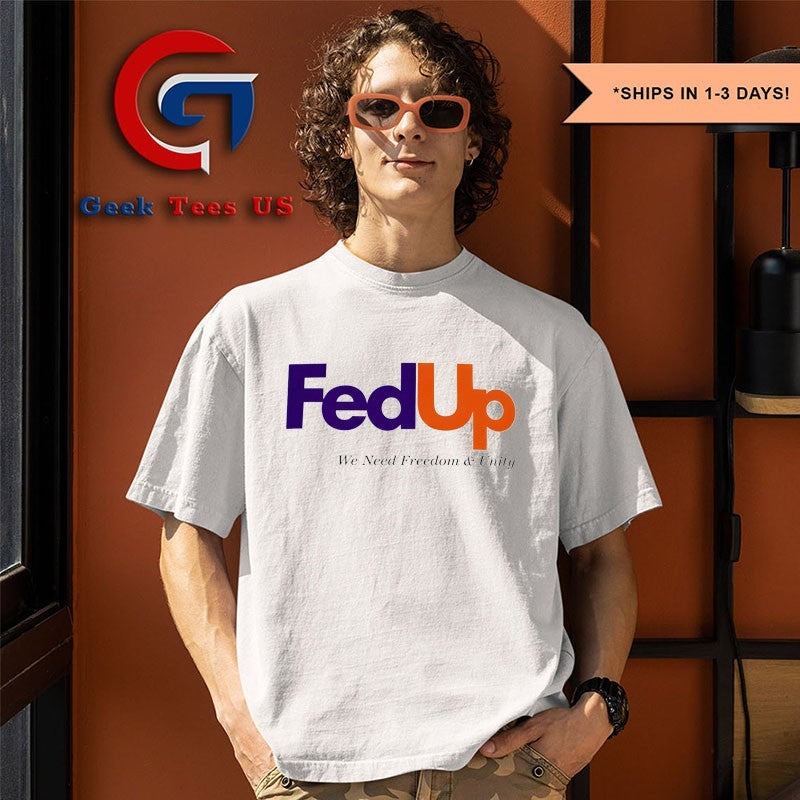 Anne Hathaway FedUp We Need Freedom and Unity shirt