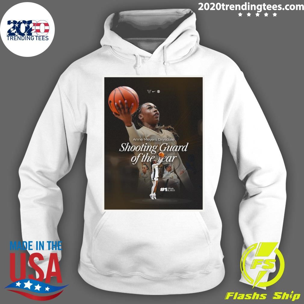 Anne Meyers Drysdale Shooting Guard Of The Year #1 Mikayla Blakes Shirt