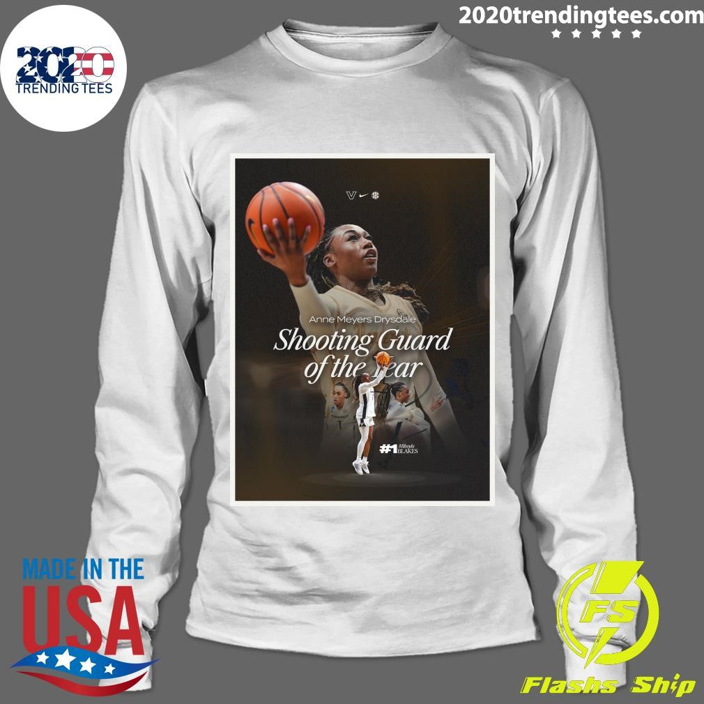 Anne Meyers Drysdale Shooting Guard Of The Year #1 Mikayla Blakes Shirt