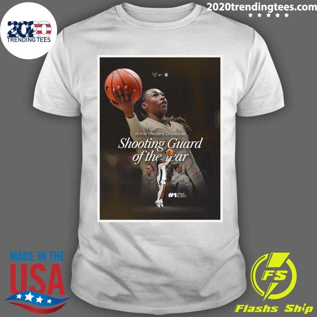 Anne Meyers Drysdale Shooting Guard Of The Year #1 Mikayla Blakes Shirt