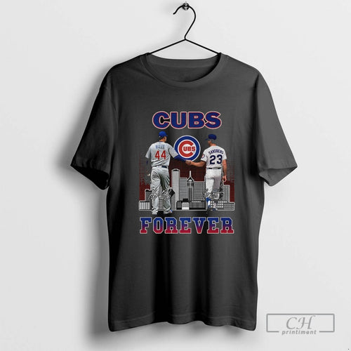 Anthony Rizzo And Ryne Sandberg Chicago Cubs Legends Cubs Forever Signature