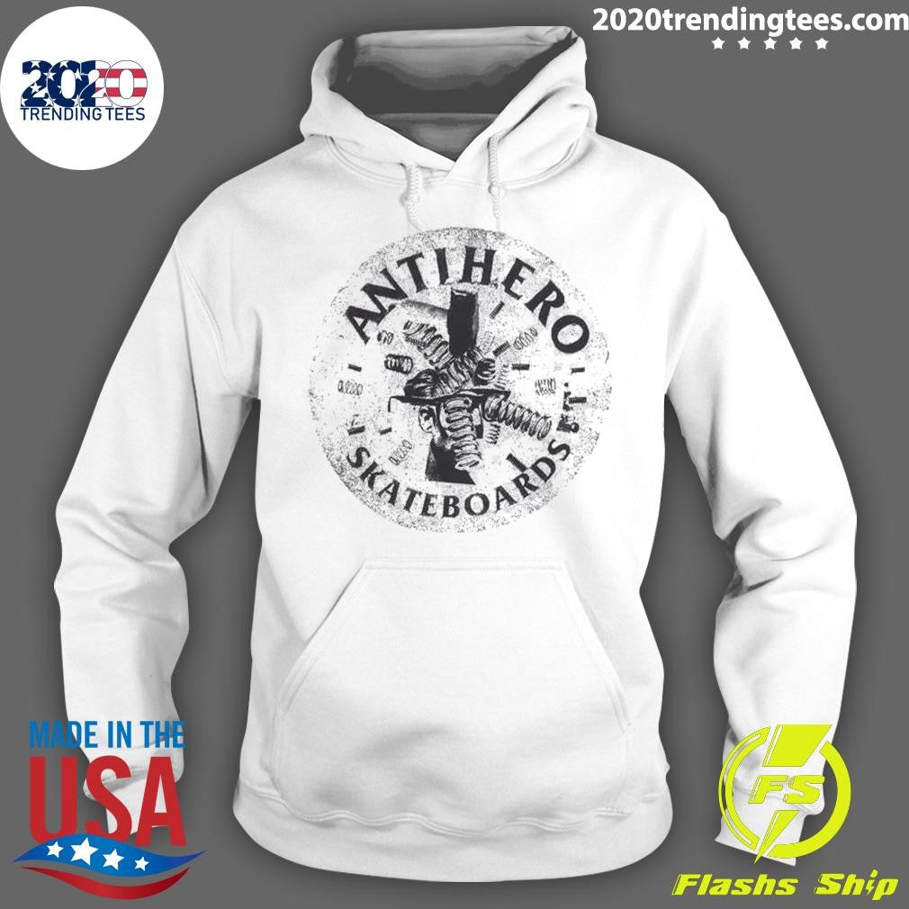 Antihero Engineering Heather Cream Skateboard Shirt
