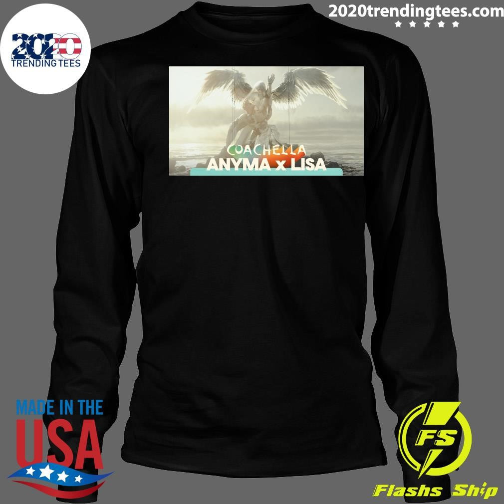 Anyma x LISA Bad Angel at Coachella 2026 Shirt