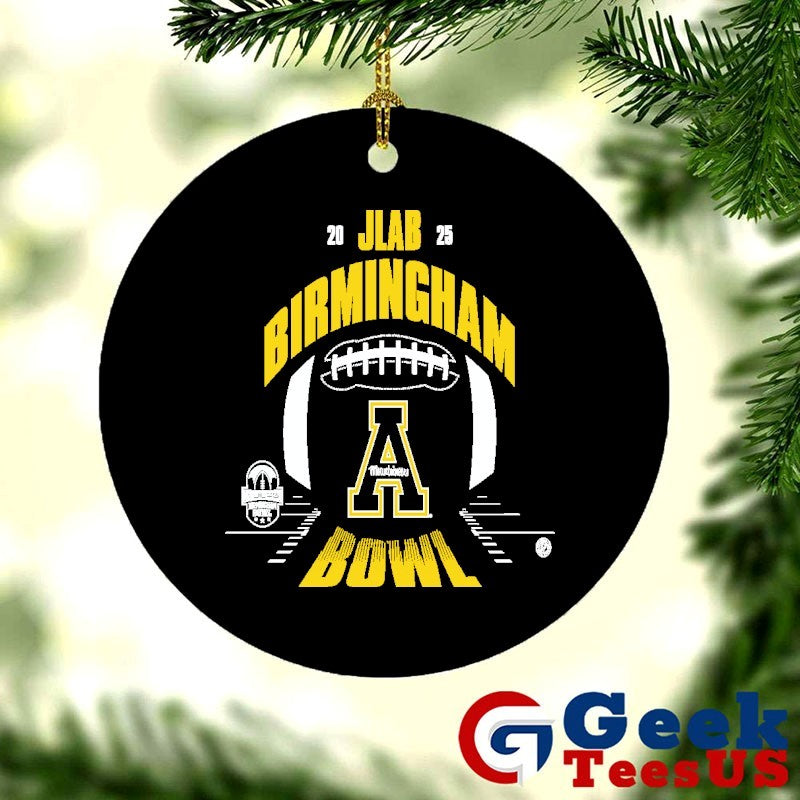 Appalachian State Mountaineers JLAB Birmingham Bowl 2025 T-shirt