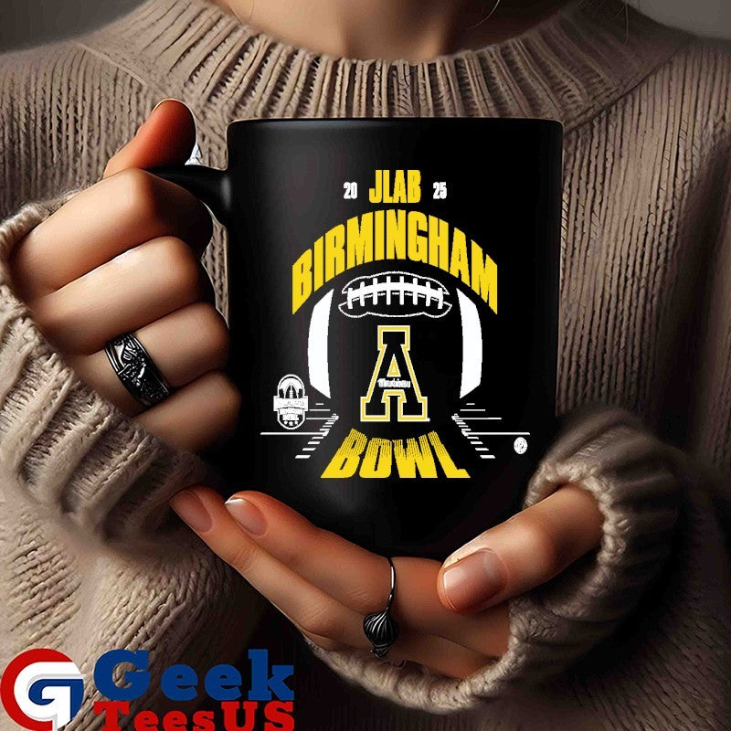 Appalachian State Mountaineers JLAB Birmingham Bowl 2025 T-shirt