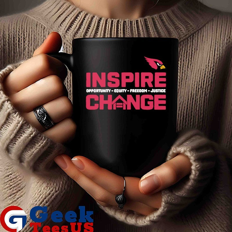 Arizona Cardinals 2025-26 Inspire Change Freedom Justice shirt