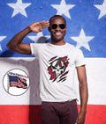 Arizona Diamondbacks Skull Ripped Through T-Shirt