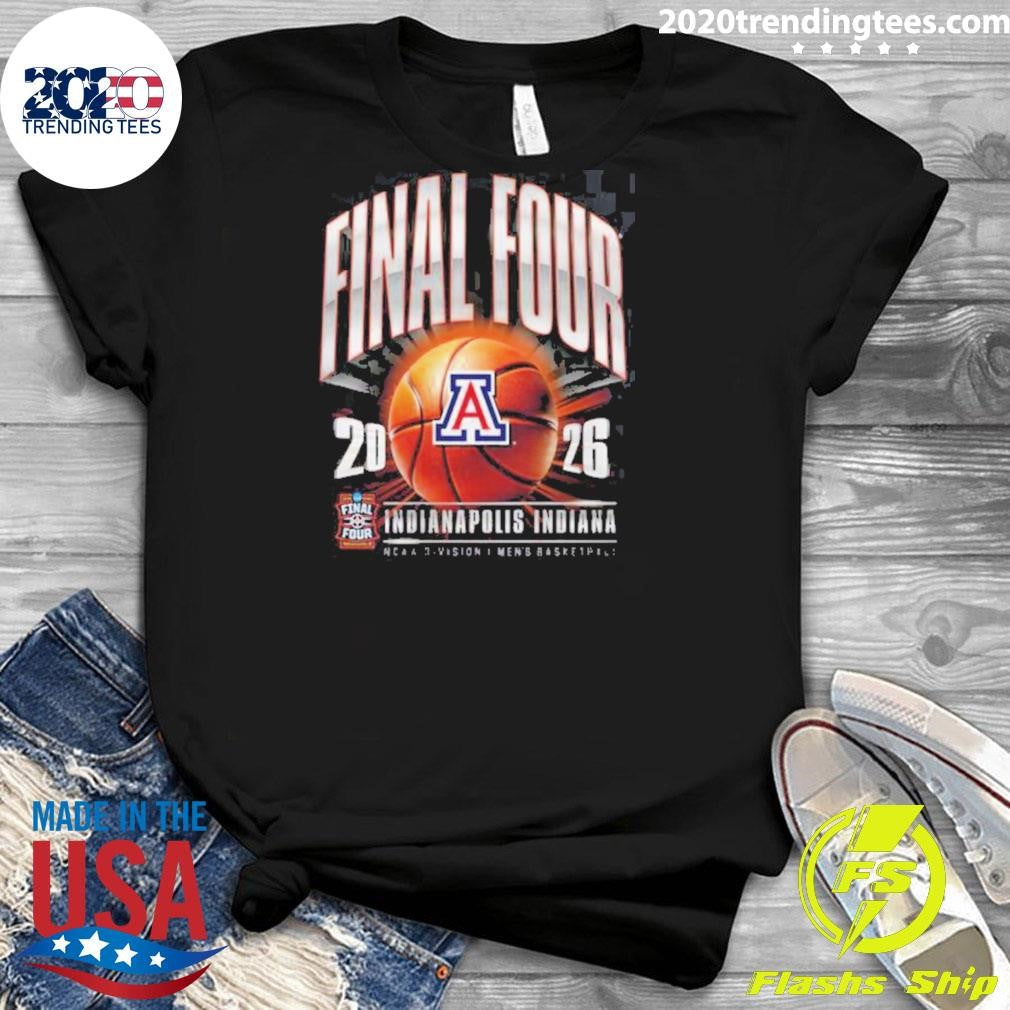 Arizona Wildcats Men’s Basketball 2026 Ncaa D1 Tournament Final Four Indiana Shirt
