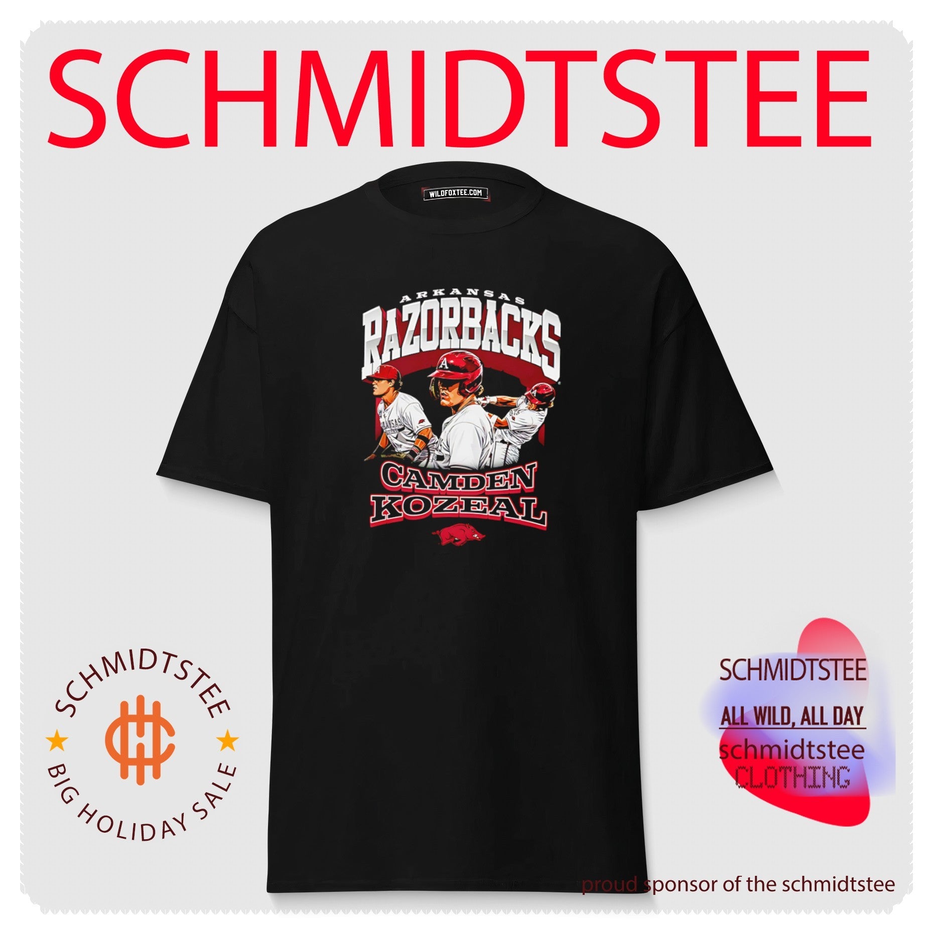 Arkansas Razorbacks Camden Kozeal vintage shirt
