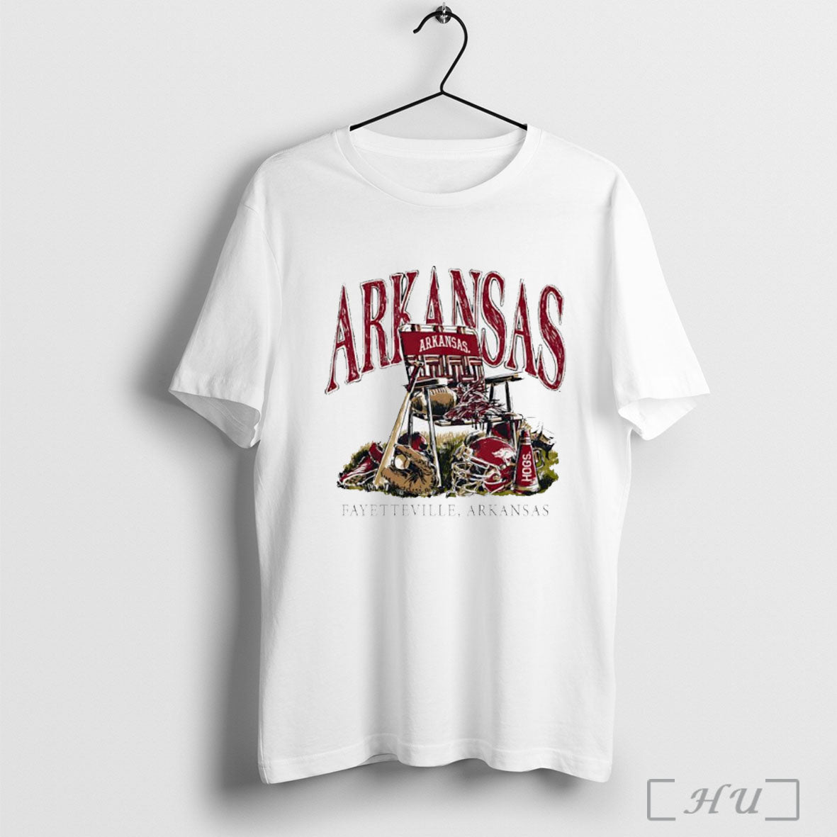 Arkansas Razorbacks Fayetteville T Shirt