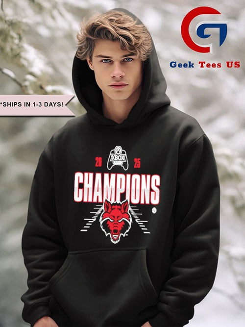 Arkansas State Red Wolves 2025 Xbox Bowl Champions T-shirt