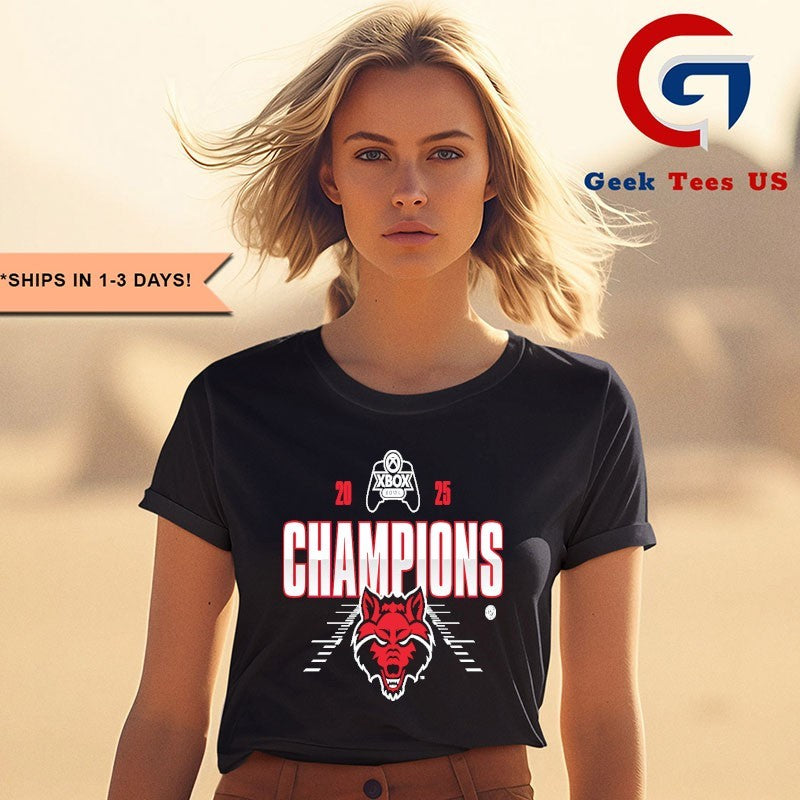 Arkansas State Red Wolves 2025 Xbox Bowl Champions T-shirt