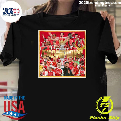 Arsenal Win Premier League Title 2025-2026 Shirt