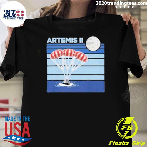 Artemis II Splashdown 2026 Tee Shirt