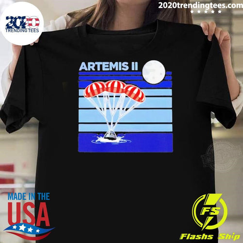 Artemis Ii Splashdown Wiseman And Glover Koch And Hansen Shirt